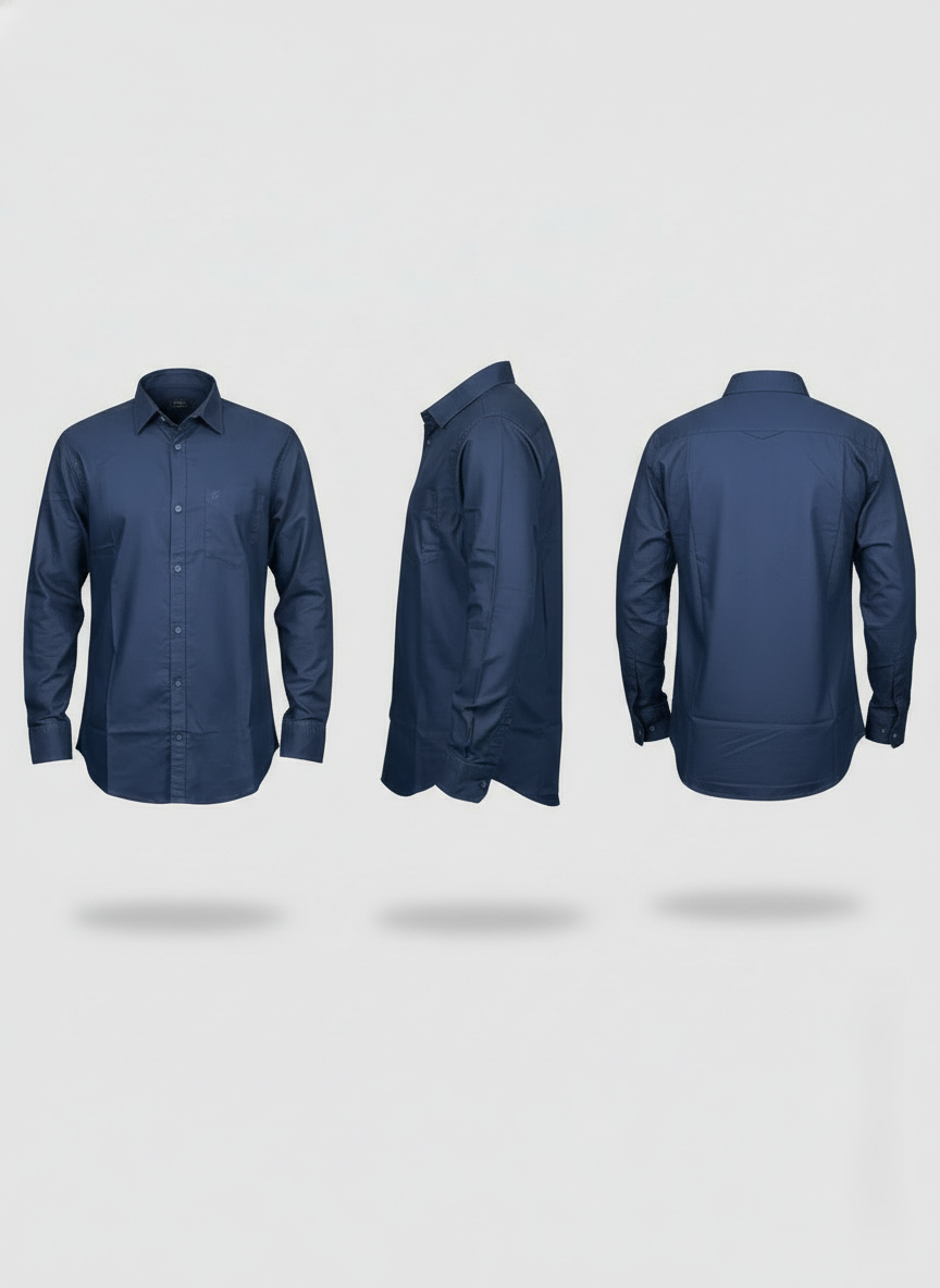 Oxford Fabric Full Sleeve Shirt