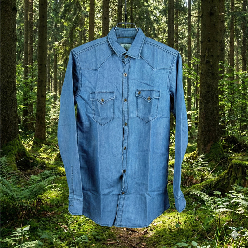 প্রিমিয়াম ডেনিম শার্ট ৩টির বান্ডেল